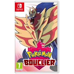 Jouet-Jeux vidéos et jeux d'arcade-Pokémon Bouclier • Jeu Nintendo Switch