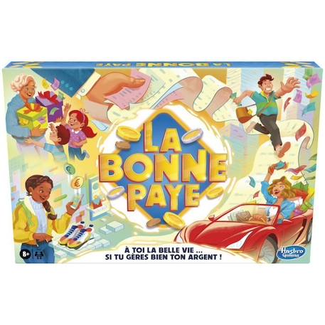 La Bonne Paye, nouvelle génération, Jeu de société en Famille, à partir de 8 Ans, 2 à 6 Joueurs BLEU 1 - vertbaudet enfant 