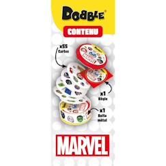 Jouet-Jeux éducatifs-Jeu d'ambiance - ASMODEE - Dobble : Marvel Emoji (Eco Sleeve) - 6 ans - Extérieur - Mixte