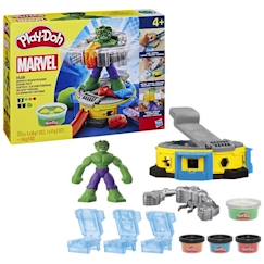 Play-Doh Hulk Écrase tout, coffret pâte à modeler avec figurine Hulk, à partir de 4 ans, Marvel  - vertbaudet enfant