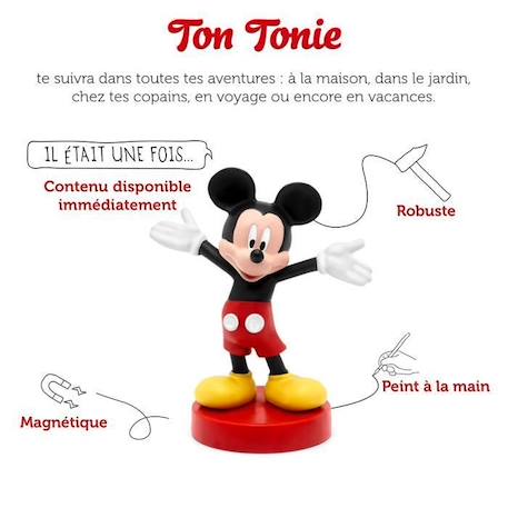 tonies - Figurine Tonie - Disney - Mickey Mouse NOIR 2 - vertbaudet enfant 