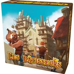 Jouet-Jeux de société-Bâtisseurs (Les) : Moyen âge - Asmodee - Jeu d'ambiance -Dès 10 ans