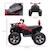 Voiture 4x4 Quad Buggy électrique Enfant HOMCOM 12 V 8 Km/h Max. Effets Lumineux sonores Selle avec Dossier Porte-Bagage Avant ROUGE 4 - vertbaudet enfant 