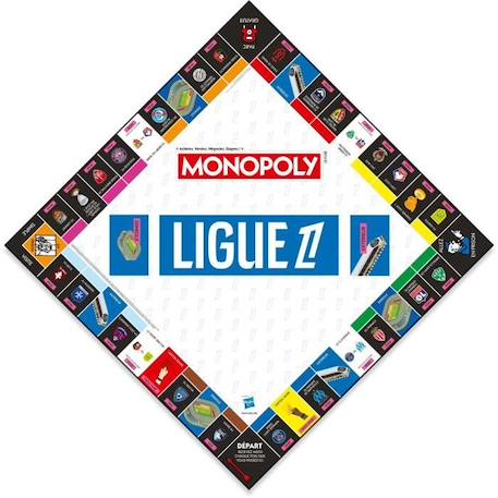 Monopoly Ligue 1 - Plongez dans l'univers du football français, Jeu de société - WINNING MOVES NOIR 3 - vertbaudet enfant 