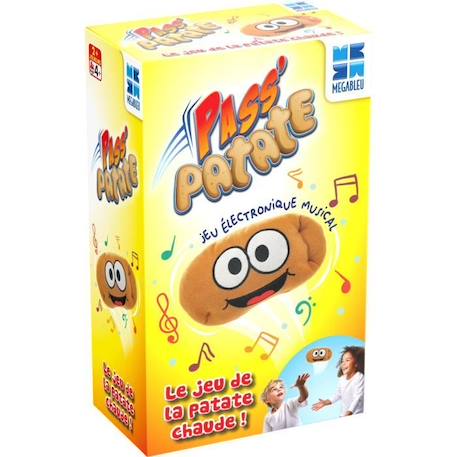 Pass Patate - Le jeu de la patate chaude - MEGABLEU MULTICOLORE 1 - vertbaudet enfant 