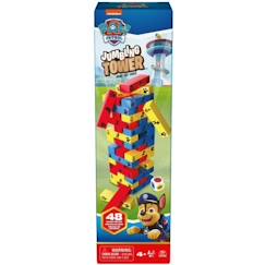 Jouet-Jeux de société-Jeux classiques et de réflexion-SPIN MASTER TOUR JENGA La Pat' Patrouille