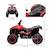 Quad électrique enfant 12 V - HOMCOM - 2 moteurs, 2 vitesses 3-6 km/h - phares LED, klaxon, MP3 et USB - de 3 à 5 ans - rouge ROUGE 4 - vertbaudet enfant 