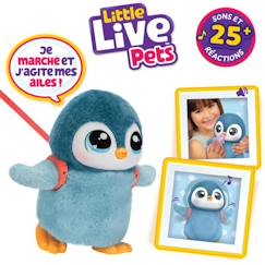 Jouet-Mon Petit Pingouin - MOOSE TOYS - LITTLE LIVE PETS - Pingouin électronique interactif avec accessoires