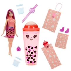 Jouet-Barbie-Pop Reveal-Poupée parfumée série Bubble Tea avec accessoires HTJ22