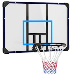 Jouet-Jeux de plein air-Jeux de jardin-SPORTNOW - Panier de basketball - PC - 113x61x73cm - Bleu