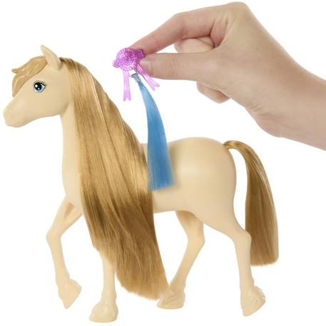 Barbie – Barbie Mysteries : The Great Horse Chase-Poney et accessoires HXJ36 BLANC 3 - vertbaudet enfant 