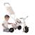 Smoby -Tricycle évolutif enfant Be Fun Confort - Rose - Canne parentale amovible - Repose-pieds rétractable ROSE 2 - vertbaudet enfant 