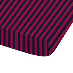 Linge de maison et décoration-Linge de lit enfant-Drap-housse-Drap-housse - WARNER BROS - HARRY POTTER PRIDE - 100% coton - Rouge - 90x190 cm