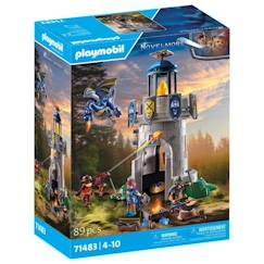 Jouet-PLAYMOBIL 71483 Novelmore Tourelle des chevaliers de Novelmore avec dragon