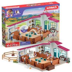 Jouet-Jeux d'imagination-Grand Manège Equestre, Coffret figurine et accessoires, Schleich 42639 Horse Club, Pour enfant dès 5 ans