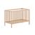 Lit bébé sommier réglable en hauteur hêtre massif naturel 60x120 Paola BEIGE 3 - vertbaudet enfant 