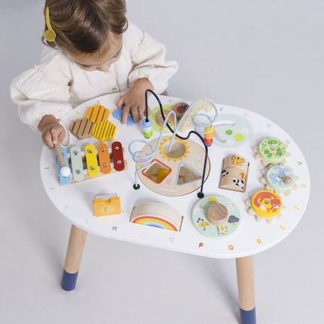 Le Toy Van - Table d'activités - JH PRODUCTS BLANC 6 - vertbaudet enfant 