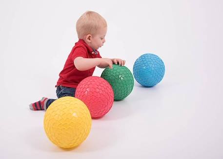 TickiT - Ballons ergonomiques Easy Grip - COMMOTION BLANC 6 - vertbaudet enfant 