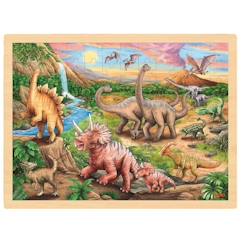 -Goki - Puzzle La vallée des dinosaures - GOLLNEST & KIESEL