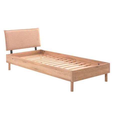 Lit enfant en chêne massif 90x200 Romane BEIGE 3 - vertbaudet enfant 