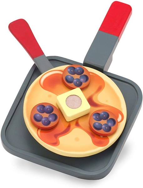 Melissa & Doug - Kit pour pancakes en bois ROUGE 2 - vertbaudet enfant 