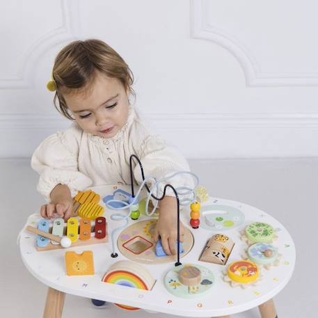 Le Toy Van - Table d'activités - JH PRODUCTS BLANC 4 - vertbaudet enfant 