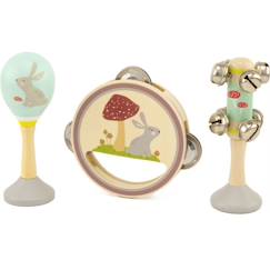 Jouet-Activités artistiques et musicales-Instruments de musique-Ulysse - Set musical Lapin