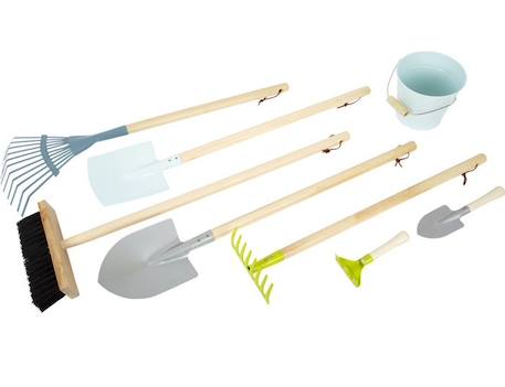 Small foot company - Grand Set d'outils de jardin - LEGLER BEIGE 4 - vertbaudet enfant 