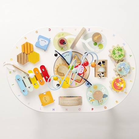 Le Toy Van - Table d'activités - JH PRODUCTS BLANC 3 - vertbaudet enfant 