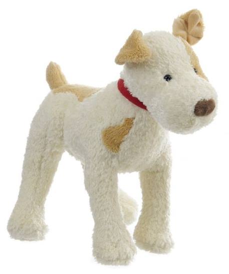 Egmont Toys - Eliot le chien en peluche 23 cm BLANC 1 - vertbaudet enfant 