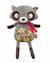 B.Toys - Raton Laveur parleur - PETIT JOUR GRIS 2 - vertbaudet enfant 