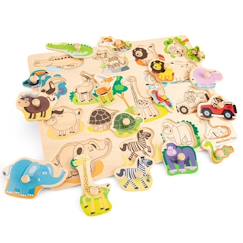 -New Classic Toys - Grand puzzle Safari 16 pcs