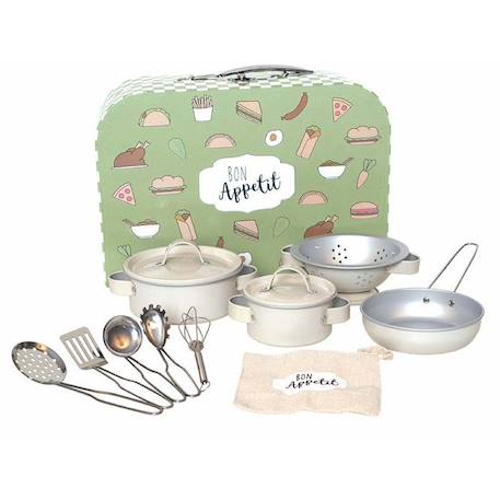 JaBaDaBaDo - Set de cuisine - ELEMENTS FOR KIDS BLANC 1 - vertbaudet enfant 