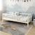 Lit banquette avec tiroirs pin massif blanc 90x200 Charlie BLANC 3 - vertbaudet enfant 