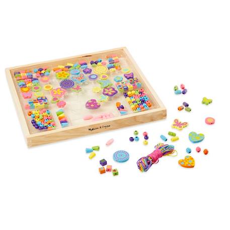 Jeu de perles Bouquet De Perles MELISSA & DOUG - Jouet créatif pour enfant de 4 ans et plus VIOLET 2 - vertbaudet enfant 