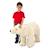 Melissa & Doug - Peluche géante Ours polaire BLANC 2 - vertbaudet enfant 