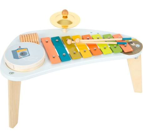 Small foot company - Table de musique Groovy Beats - LEGLER BLANC 1 - vertbaudet enfant 