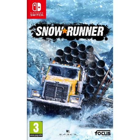 SnowRunner Jeu Switch BLANC 1 - vertbaudet enfant 