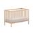 Lit bébé sommier réglable en hauteur hêtre massif naturel 60x120 Paola BEIGE 2 - vertbaudet enfant 