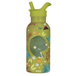 -Sassi Junior - Bouteille isotherme Cracky le dinosaure 350 ml