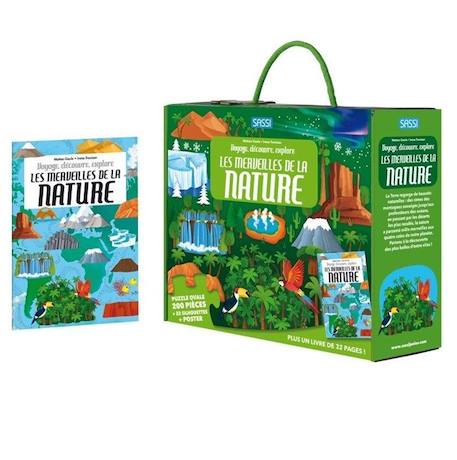 Sassi Junior - Voyage, découvre, explore - Merveilles de la Nature BLEU 1 - vertbaudet enfant 