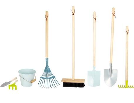 Small foot company - Grand Set d'outils de jardin - LEGLER BEIGE 2 - vertbaudet enfant 