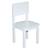 Chaise Enfant en Bois - ROBA - Hauteur d'Assise 31 cm - Avec des Fraisages de Qualité - Blanc Laqué BLANC 1 - vertbaudet enfant 