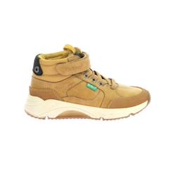 Chaussures-Chaussures garçon 23-38-KICKERS Baskets basses Runrun High camel