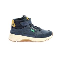 Chaussures-Chaussures garçon 23-38-Baskets, tennis-KICKERS Baskets basses Runrun High marine