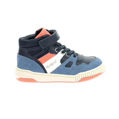 KICKERS Baskets hautes Kick92 bleu BLEU 1 - vertbaudet enfant 