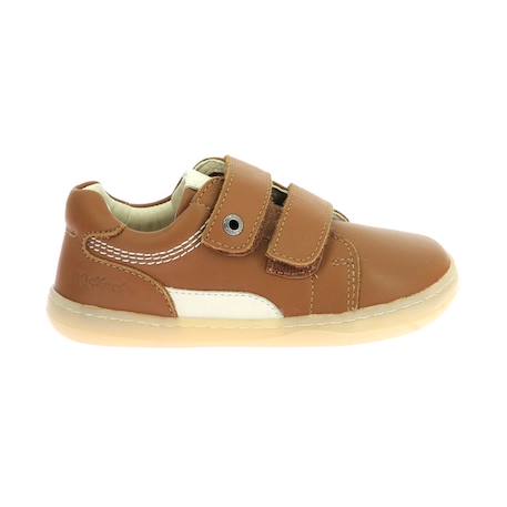 KICKERS Baskets basses Kickboost camel MARRON 1 - vertbaudet enfant 