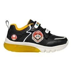 Chaussures-Chaussures garçon 23-38-Baskets, tennis-Baskets - GEOX - J CIBERDRON BOY - Noir - Enfant - Talon plat