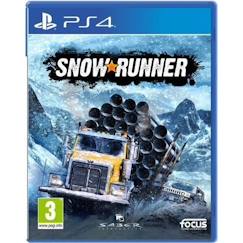 Jouet-Jeux vidéos et jeux d'arcade-SnowRunner Jeu PS4