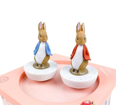 Trousselier - Boite à Musique Peter Rabbit Fraises BLANC 2 - vertbaudet enfant 